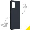 Liquid Silikoncase Blau für das Samsung Galaxy A71