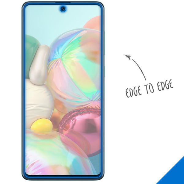 Glass Screenprotector + Applicator für das Samsung Galaxy A71