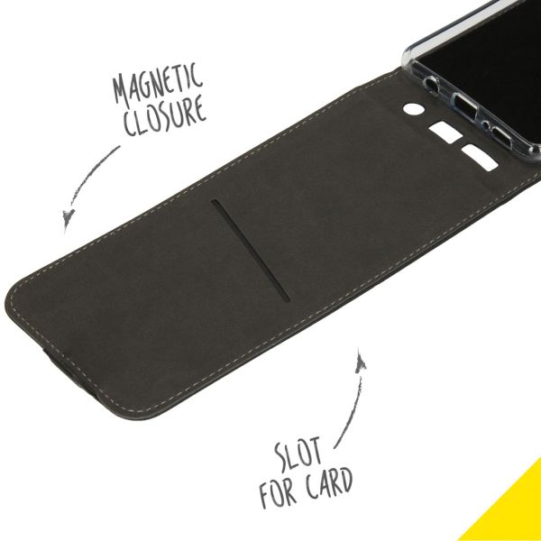 Accezz Flipcase Samsung Galaxy A71 - Zwart / Schwarz / Black