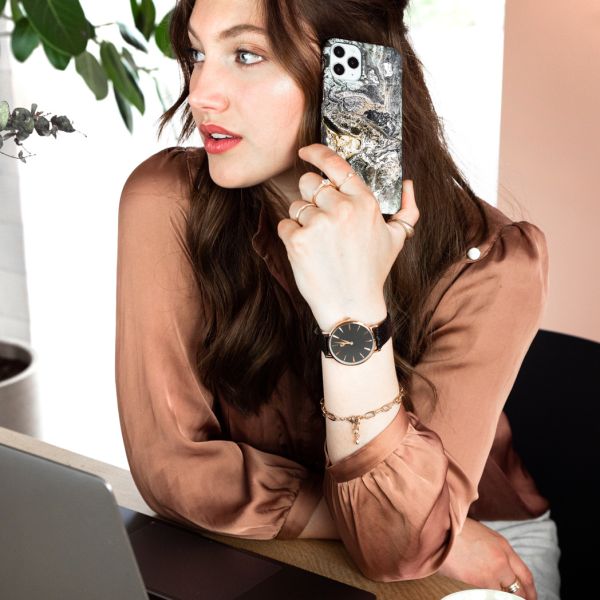 Selencia Maya Fashion Backcover Samsung Galaxy A71 - Quartz Black