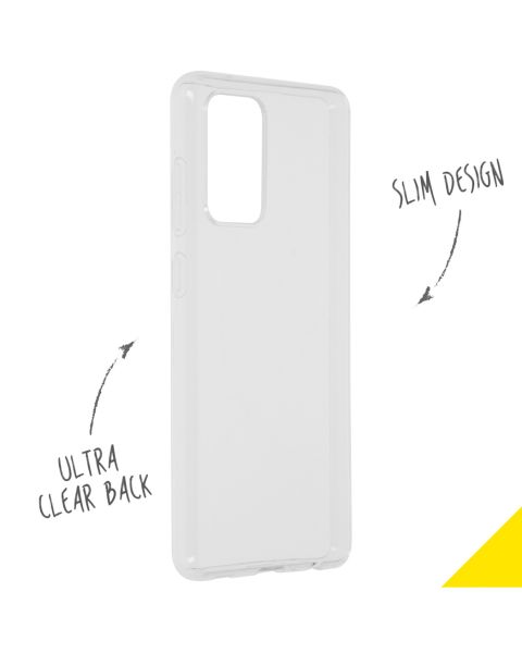 TPU Clear Cover für das Samsung Galaxy A72 - Transparent