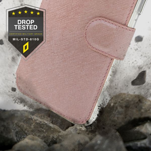 Accezz Xtreme Wallet Bookcase Samsung Galaxy A72 - Rosé Goud / Roségold