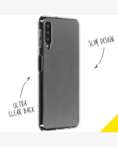 TPU Clear Cover Transparent für das Samsung Galaxy A7 (2018)