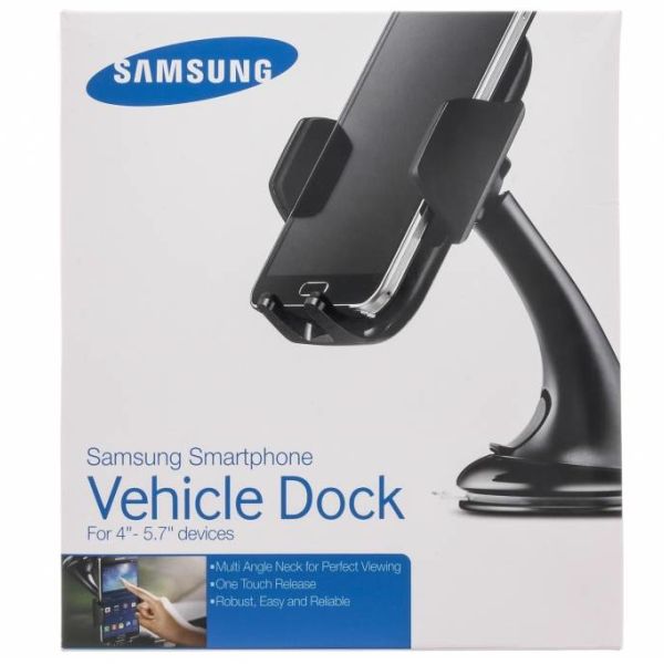 Samsung Vehicle Dock - Telefoonhouder auto - Dashboard of voorruit - Zwart