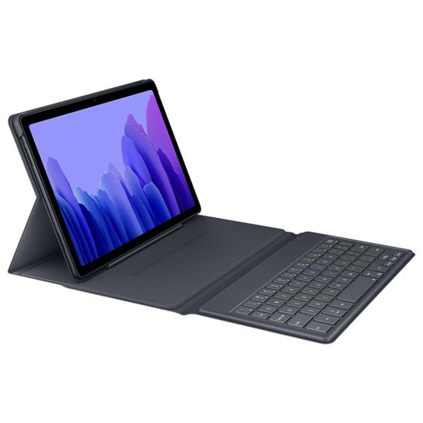 Book Cover Keyboard Samsung Galaxy Tab A7 - Grijs