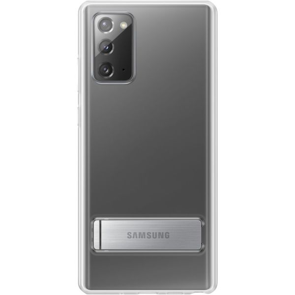Samsung Clear Standing Backcover Galaxy Note 20 - Transparant