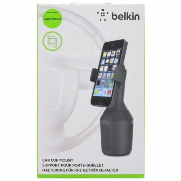 Belkin Car Cup Mount - Telefoonhouder auto - Bekerhouder - Zwart