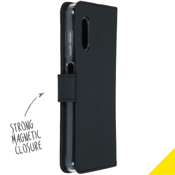 Wallet TPU Klapphülle Schwarz für das Samsung Galaxy Xcover Pro