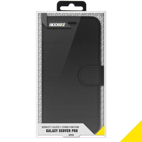 Wallet TPU Klapphülle Schwarz für das Samsung Galaxy Xcover Pro