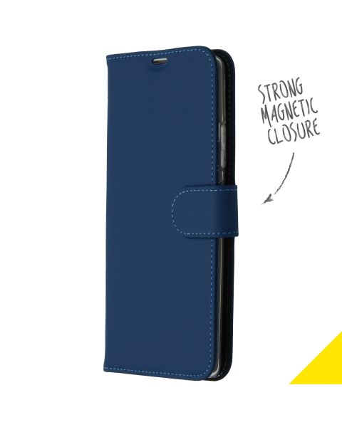 Accezz Wallet Softcase Bookcase Samsung Galaxy S10 Lite - Blauw / Blau / Blue