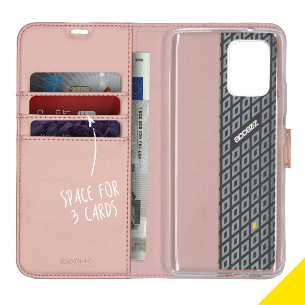 Wallet Softcase Booktype Samsung Galaxy S10 Lite - Rosé Goud - Rosé Goud / Rosé Gold
