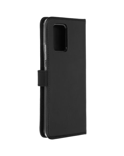 Echtleder Klapphülle für das Samsung Galaxy S10 Lite - Schwarz