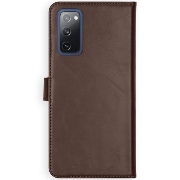 Echtleder Klapphülle für das Samsung Galaxy S20 FE - Braun