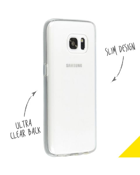 TPU Clear Cover Transparent für das Samsung Galaxy S7
