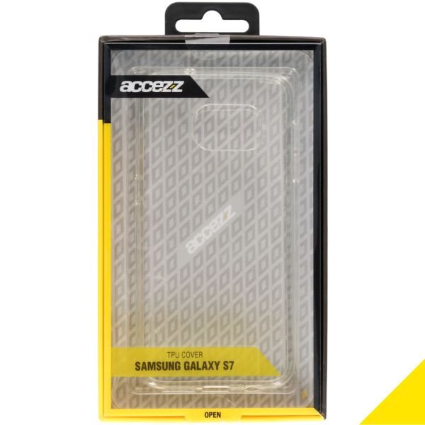 TPU Clear Cover Transparent für das Samsung Galaxy S7