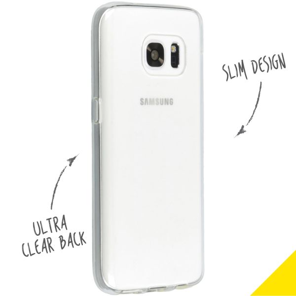 TPU Clear Cover Transparent für das Samsung Galaxy S7