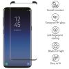 Premium Screen Protector aus gehärtetem Glas für das Samsung Galaxy S9 - Schwarz