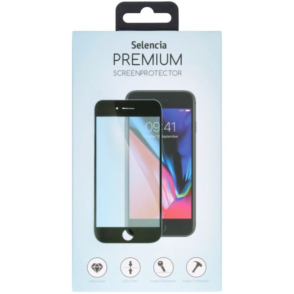 Premium Screen Protector aus gehärtetem Glas für das Samsung Galaxy S9 - Schwarz
