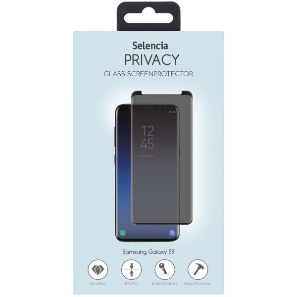 Gehard Glas Privacy Screenprotector Samsung Galaxy S9 - Screenprotector