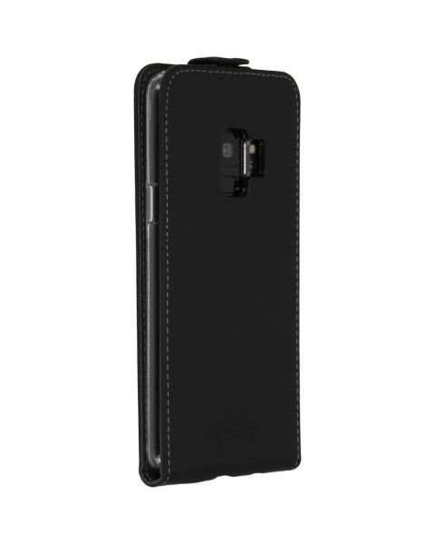 Accezz Flipcase Samsung Galaxy S9 - Zwart / Schwarz / Black