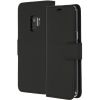 Schwarzes Wallet TPU Klapphülle für das Samsung Galaxy S9