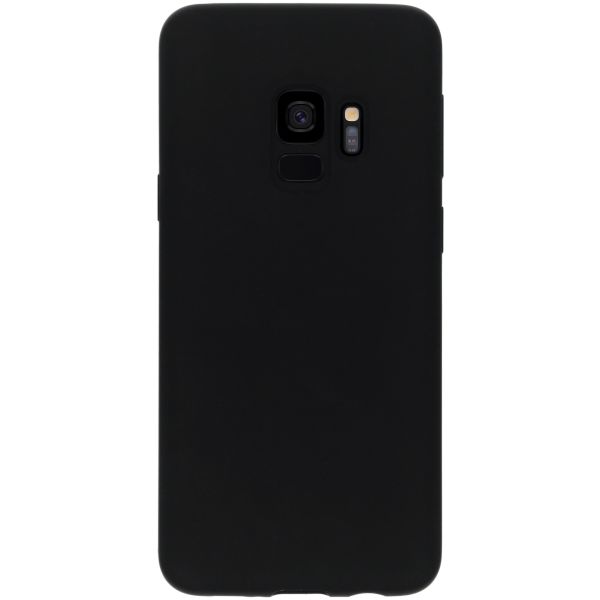 Liquid Silikoncase Schwarz für das Samsung Galaxy S9