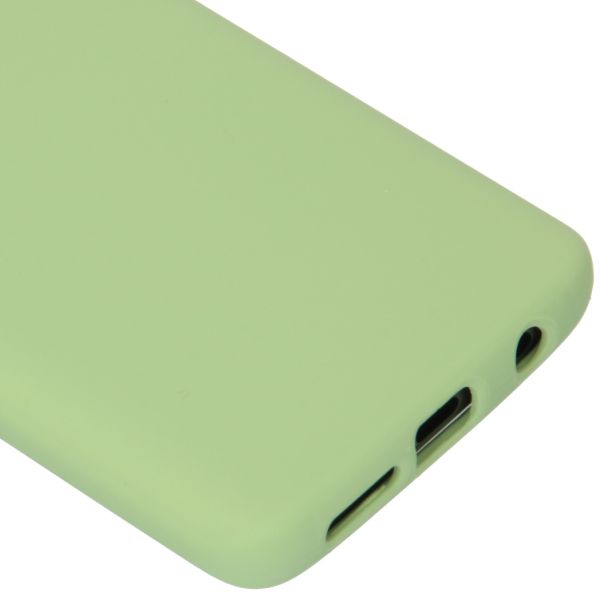 Liquid Silicone Backcover Samsung Galaxy S9 - Groen - Groen / Green