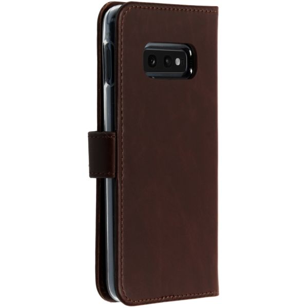 Echtleder Klapphülle Braun für das Samsung Galaxy S10e