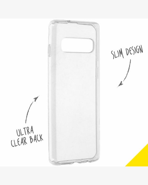 TPU Clear Cover Transparent für das Samsung Galaxy S10