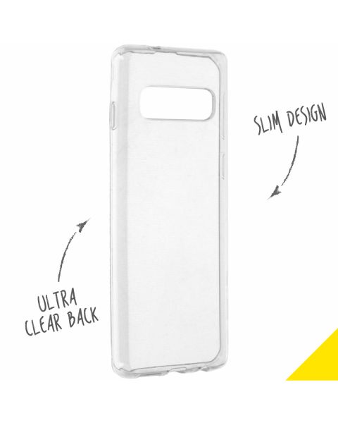 TPU Clear Cover Transparent für das Samsung Galaxy S10