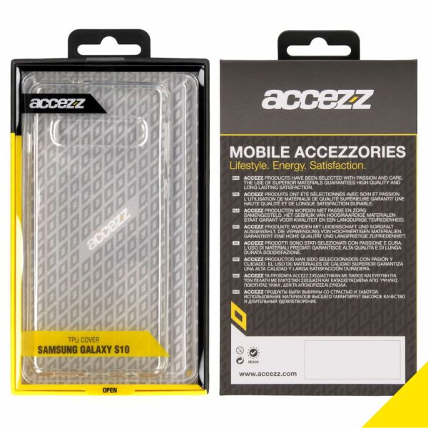 TPU Clear Cover Transparent für das Samsung Galaxy S10