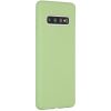 Liquid Silikoncase Grün für das Samsung Galaxy S10
