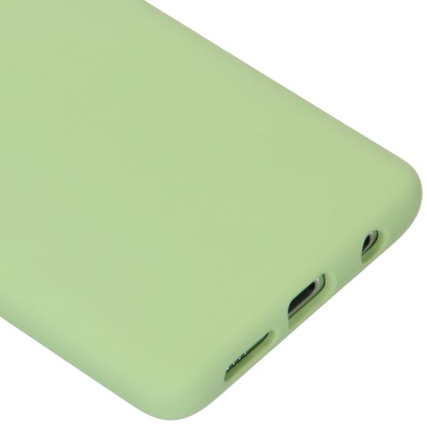 Liquid Silikoncase Grün für das Samsung Galaxy S10