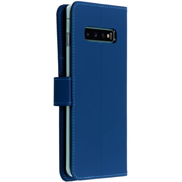 Wallet TPU Klapphülle Blau für das Samsung Galaxy S10 Plus