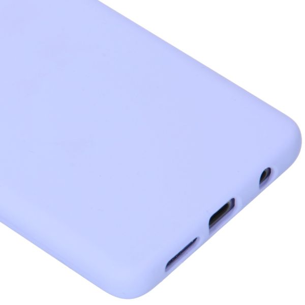 Liquid Silicone Backcover Samsung Galaxy S10 Plus - Paars - Paars / Purple