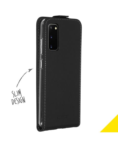 Accezz Flipcase Samsung Galaxy S20 - Zwart / Schwarz / Black