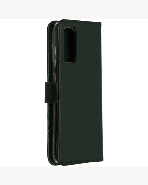 Echtleder Klapphülle für das Samsung Galaxy S20 - Grün