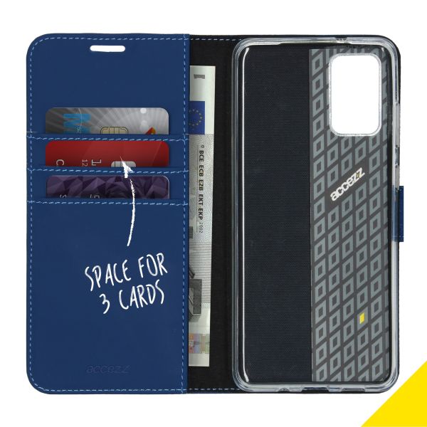 Wallet TPU Klapphülle Blau für das Samsung Galaxy S20 Plus