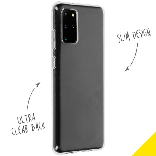 TPU Clear Cover Transparent für das Samsung Galaxy S20 Plus