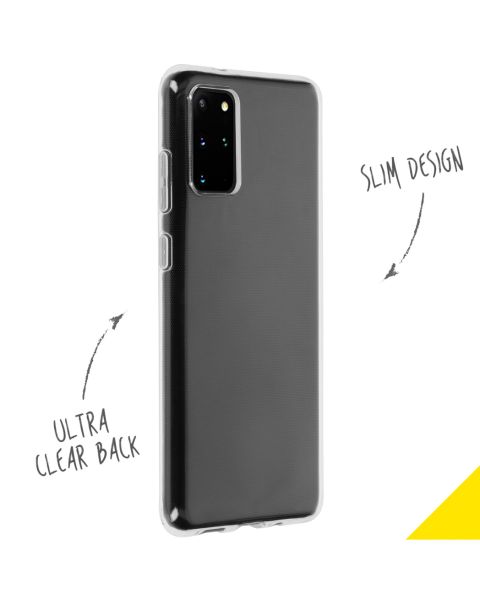 TPU Clear Cover Transparent für das Samsung Galaxy S20 Plus