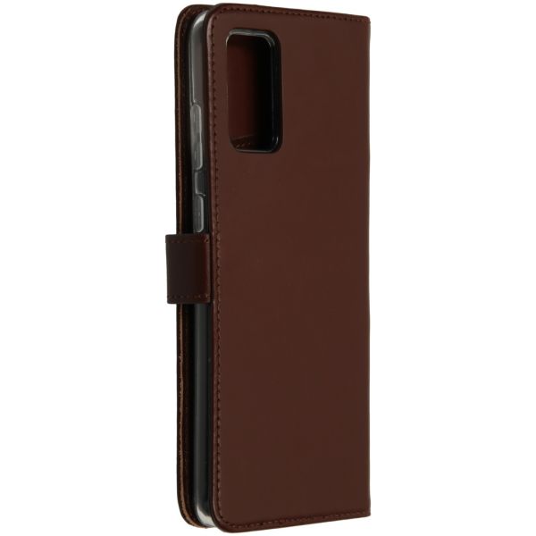 Echtleder Klapphülle für das Samsung Galaxy S20 Plus - Braun