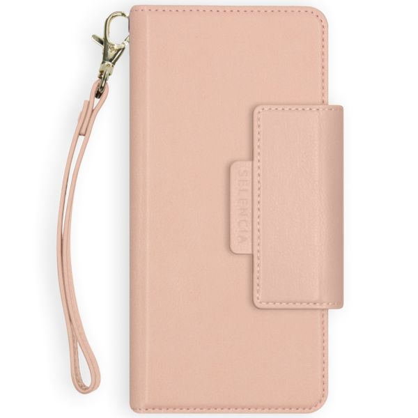 2-in-1 Uitneembare Vegan Lederen Bookcase Galaxy S20 Plus - Roze / Pink
