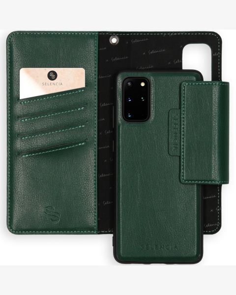 Selencia 2-in-1 Uitneembare Vegan Lederen Bookcase Galaxy S20 Plus