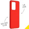 Liquid Silikoncase Rot  für das Samsung Galaxy S20 Ultra