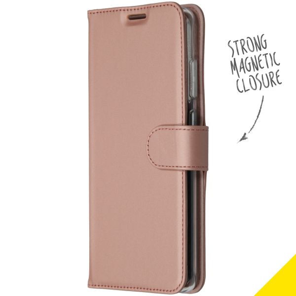 Wallet TPU Klapphülle Roségold für das Samsung Galaxy S20 Ultra