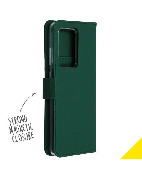 Wallet TPU Klapphülle Grün für das Samsung Galaxy S20 Ultra