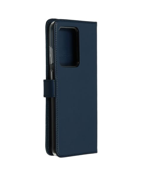 Echtleder Klapphülle für das Samsung Galaxy S20 Ultra - Blau