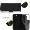 Samsung Galaxy S21 FE Hülle Wallet TPU Klapphülle  - Schwarz