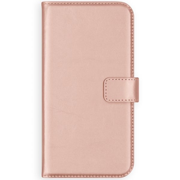 Samsung Galaxy S21 FE Hülle Echtleder Klapphülle  - Rosa