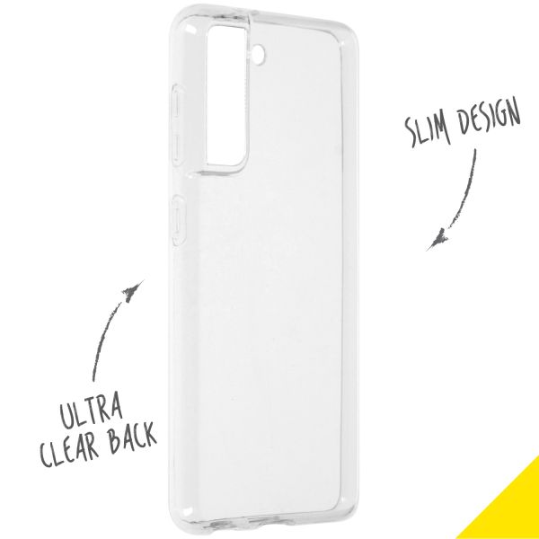 TPU Clear Cover Transparent für das Samsung Galaxy S21